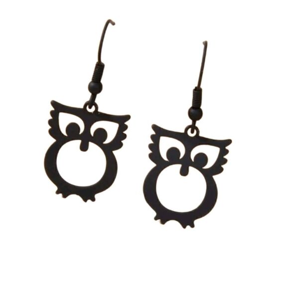 Owl Earrings   - Picture 1 of 4